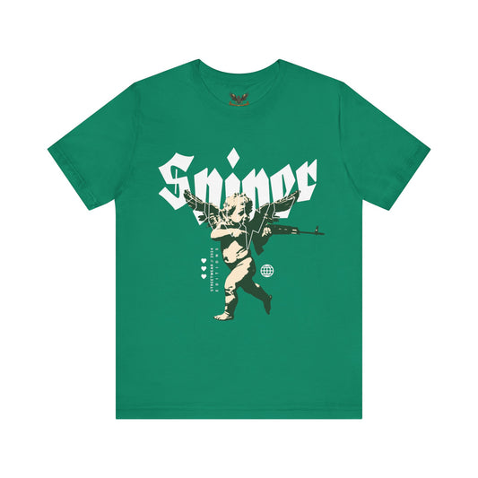 Cupid Sniper T-Shirt — Funny Valentine’s Day Archery Tee