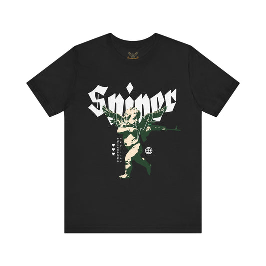 Cupid Sniper T-Shirt — Funny Valentine’s Day Archery Tee